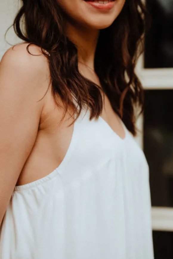 ROBE KATY BLANC