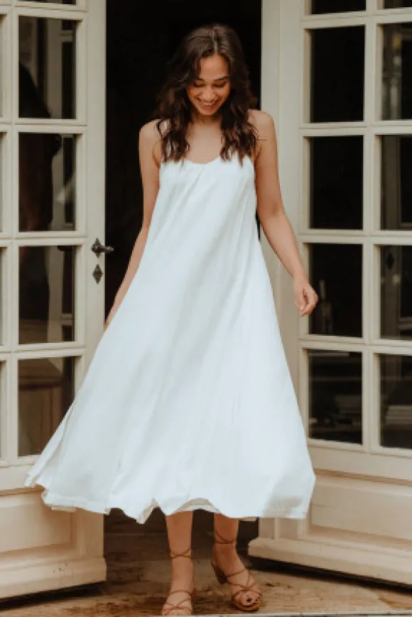 ROBE KATY BLANC