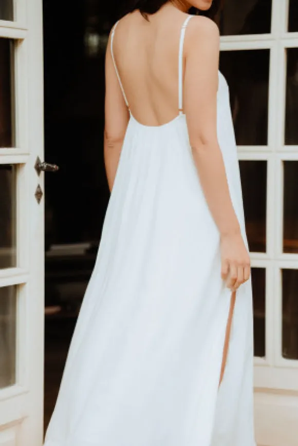 ROBE KATY BLANC