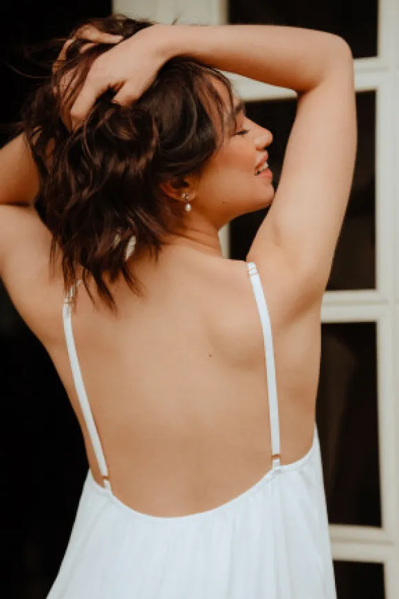 ROBE KATY BLANC
