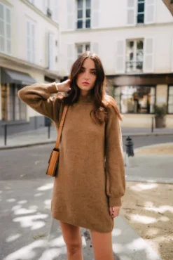 ROBE ÉLINA CAMEL