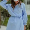 ROBE LOÉ CHAMBRAY BLEU
