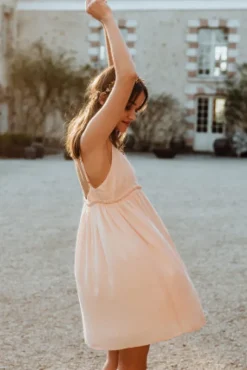 ROBE LÉOLINE ROSE