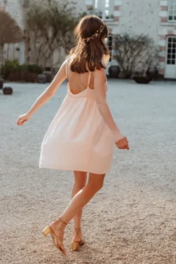 ROBE LÉOLINE ROSE