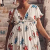 ROBE MANELLE FLORES