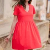 ROBE MARTHA CORAIL