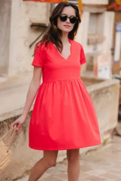 ROBE MARTHA CORAIL
