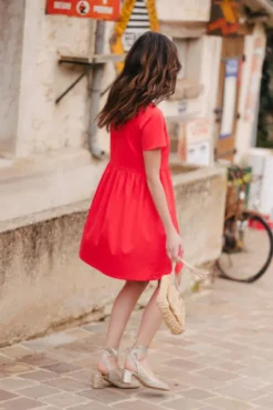 ROBE MARTHA CORAIL