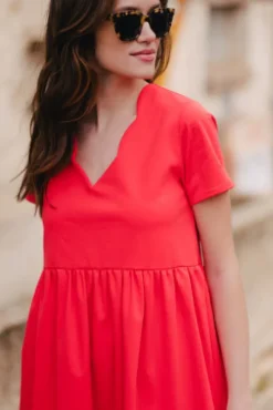 ROBE MARTHA CORAIL