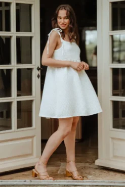 ROBE MILLIE BLANC