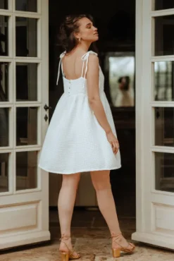 ROBE MILLIE BLANC
