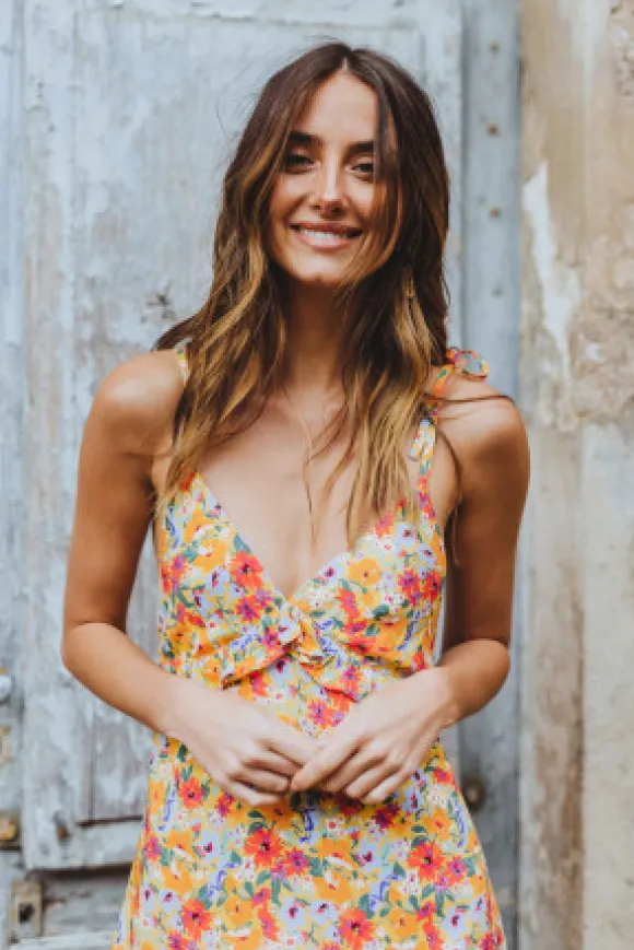 ROBE MÉLINA FLEUR D ÉTÉ