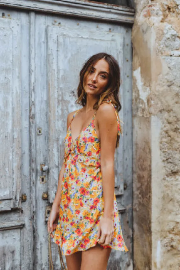 ROBE MÉLINA FLEUR D ÉTÉ