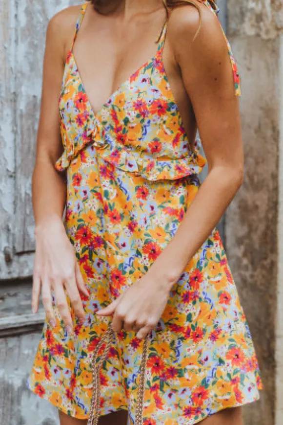 ROBE MÉLINA FLEUR D ÉTÉ