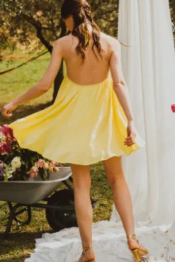 ROBE NANETTE JAUNE