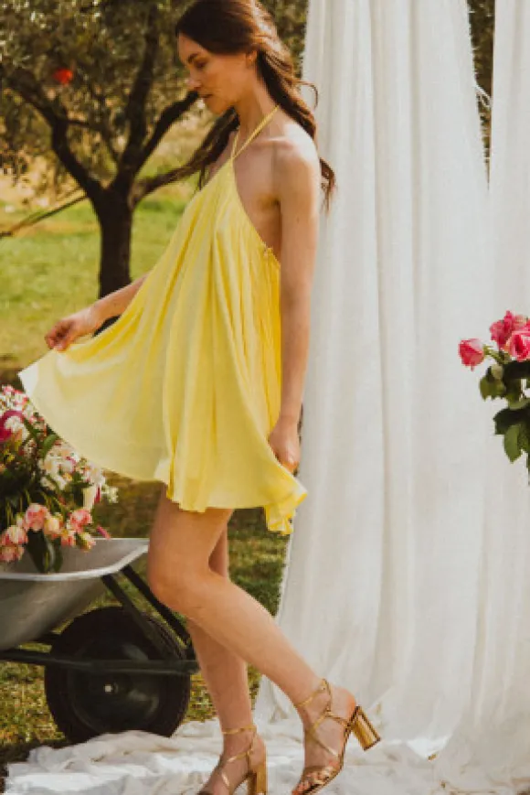 ROBE NANETTE JAUNE