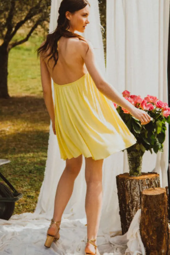 ROBE NANETTE JAUNE