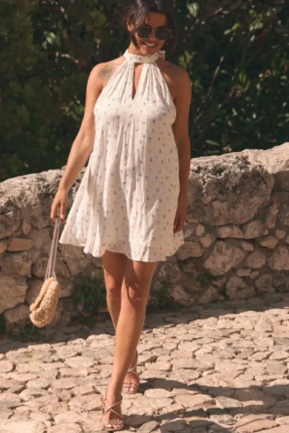 ROBE OLGA BLEUET