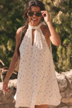 ROBE OLGA BLEUET