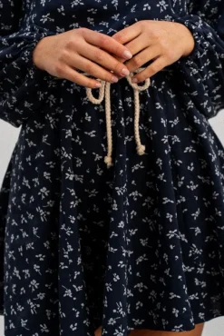 ROBE RADIA IMPRIMÉ PENTO MARINE