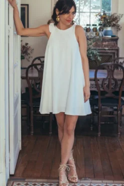 ROBE RAJANE BLANCHE