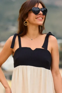 ROBE RÉLIA BI-COLORE
