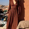 ROBE ROCH IMPRIMÉ LOTUS