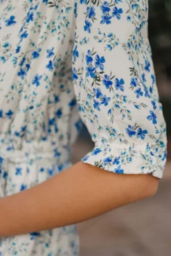 ROBE ROSALIE PORCELAINE