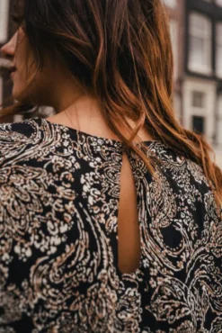 ROBE TESS FLEUR D HIVER