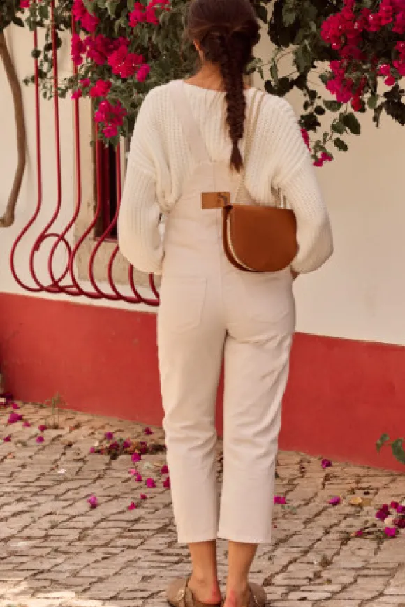 SALOPETTE MAITÉ DENIM BEIGE