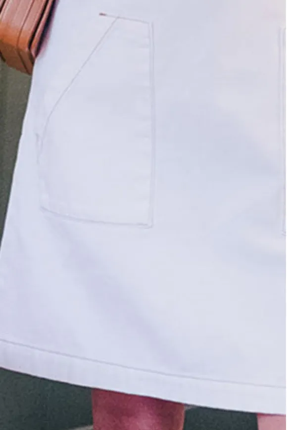 SALOPETTE MANOA DENIM BLANC