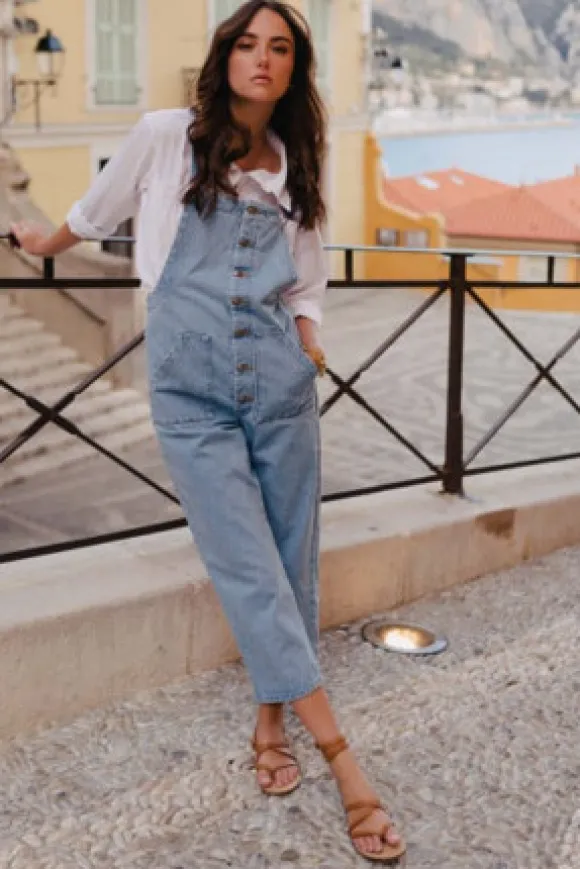 SALOPETTE MAÏTÉ DENIM BLEACH