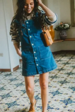 SALOPETTE PIPPA DENIM STONE