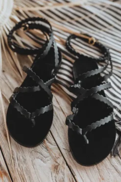 SANDALES ASMA NOIR