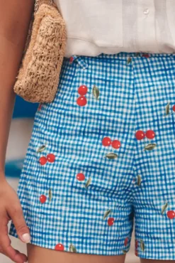 SHORT GEORGE CHERRY BLUE