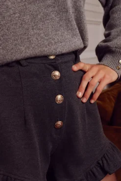 SHORT NATHALIA GRIS CHINÉ