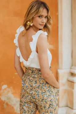 SHORT ULYSSE MARGUERITE JAUNE