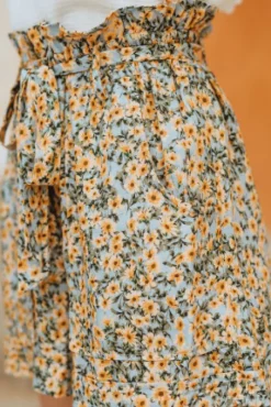 SHORT ULYSSE MARGUERITE JAUNE