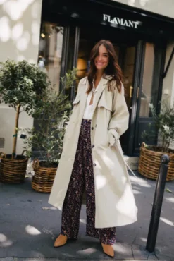 TRENCH ARNALDO GABARDINE BEIGE