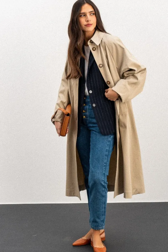 TRENCH MANNY BEIGE