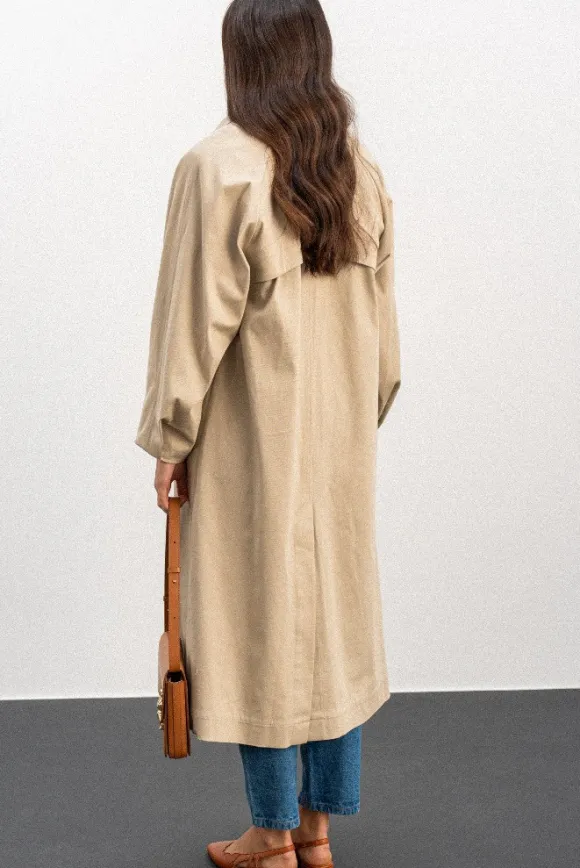 TRENCH MANNY BEIGE