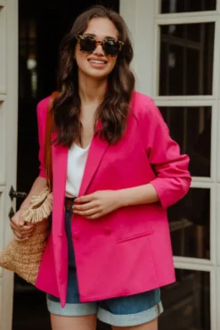 VESTE EZEKIEL FUCHSIA