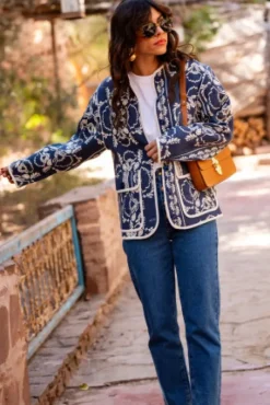 VESTE EZRA JACQUARD MISTRAL