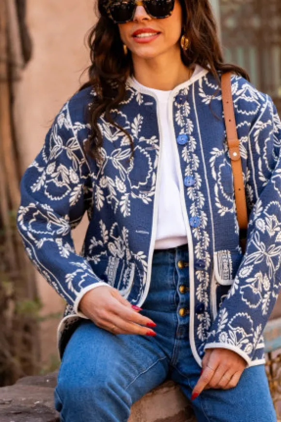 VESTE EZRA JACQUARD MISTRAL