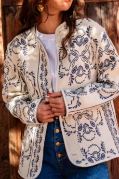 VESTE EZRA JACQUARD MISTRAL
