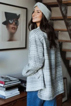 VESTE GINA CENDRÉ