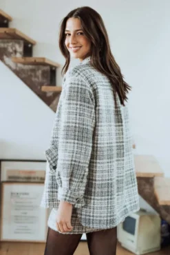 VESTE GINA CENDRÉ