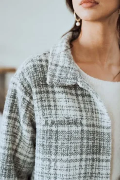VESTE GINA CENDRÉ