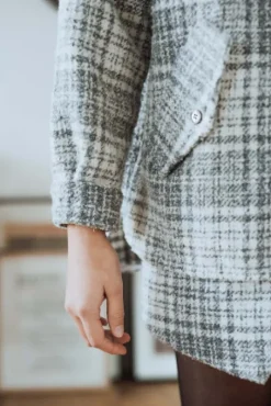 VESTE GINA CENDRÉ
