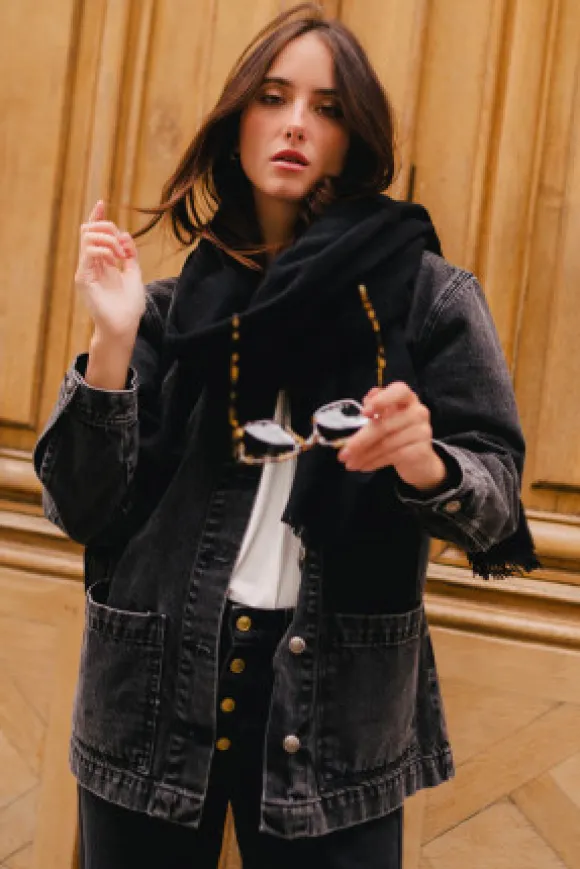 VESTE JUAN DENIM GRIS